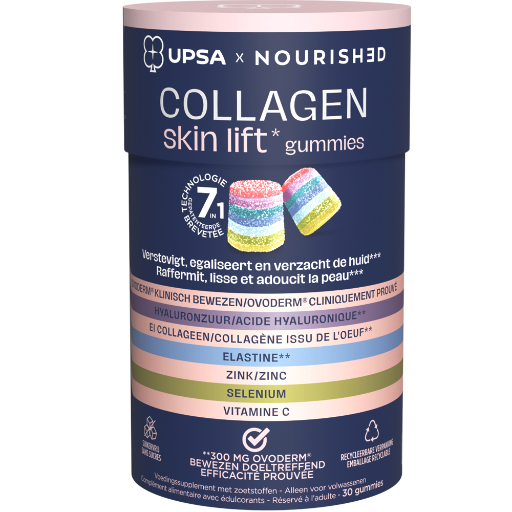 UPSA x Nourished Gummies 7-in-1 Collagen Skin Lift - Image 3